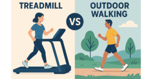 treadmill vs outdoor walking